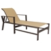 Castelle Trento Adjustable Sling Chaise Lounge - 3192S