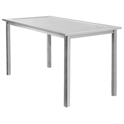 Homecrest Dockside 32 inch by 64 inch Rectangle Balcony Table - 313264B