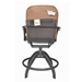 Warehouse Clearance Florida Mesh Swivel Counter Stool in Hickory - 2F580WH