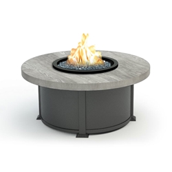Homecrest Quick Ship Timber Coffee Height Fire Table - 42" Round - Q4642LTM