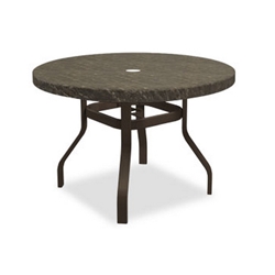 Homecrest Sandstone 42 inch round Dining Table with Angled Legs - 3842RDSS-NU