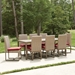 Milan outdoor dining set for 8
