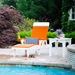 Rust fade resistant pool furniture