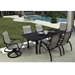 faux wood outdoor dining furniture