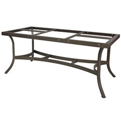 OW Lee Standard Large Aluminum Dining Table Base - AT-DT10