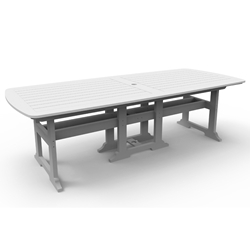 Seaside Casual Portsmouth 100" x 42" Dining Table - SC096