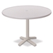 Telescope Casual Hammered MGP 42" Round Bar Height Table with Pedestal Base - 40.5"H - T900-4X20