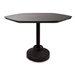 Telescope Casual 62" Hexagon MGP Balcony Table with Weighted Pedestal Base - TP00-3P50