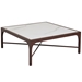 Abaco 42" Square Cocktail Table with Stone Top