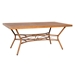 slat top dining table