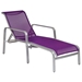 Woodard Landings Sling Stackable Adjustable Chaise Lounge - 6G0470