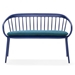 Windsor Bench with Seat Cushion front angle