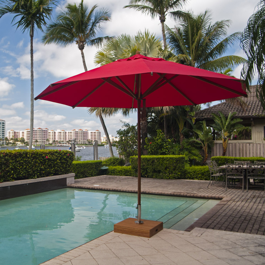 Bambrella Levante 13 Foot Round Umbrella - 40m-R-L