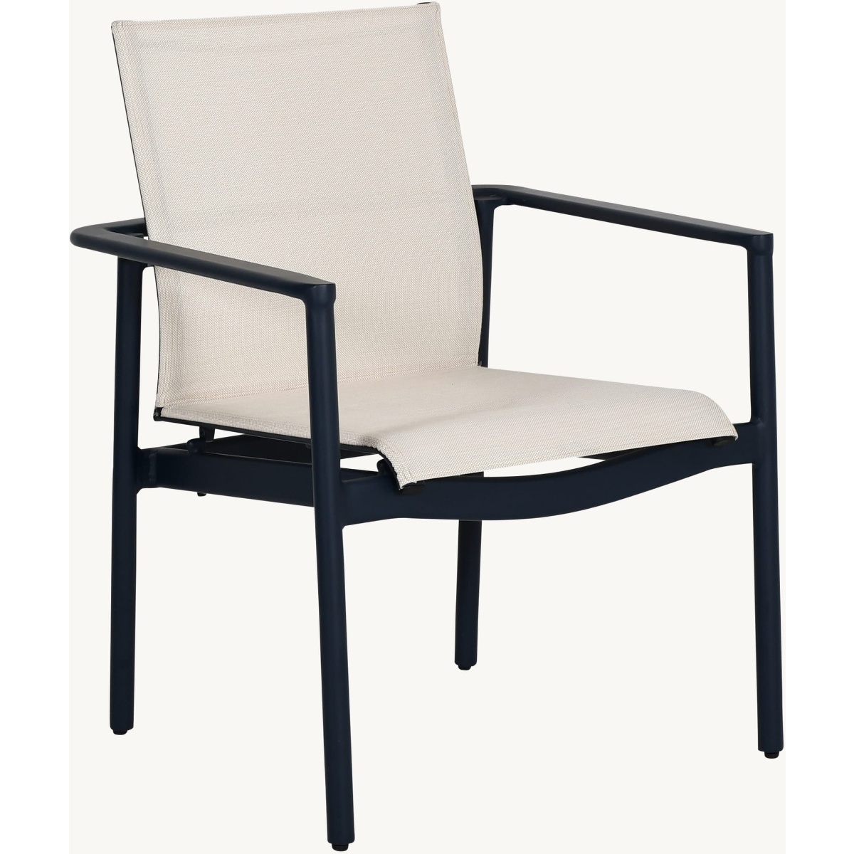 Castelle Davenport Sling Arm Dining Chair