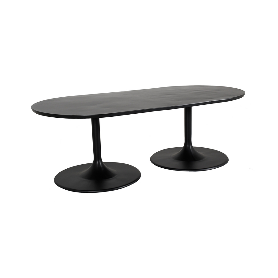 Castelle Tulip 84" Oval Dining Table - E1OD84
