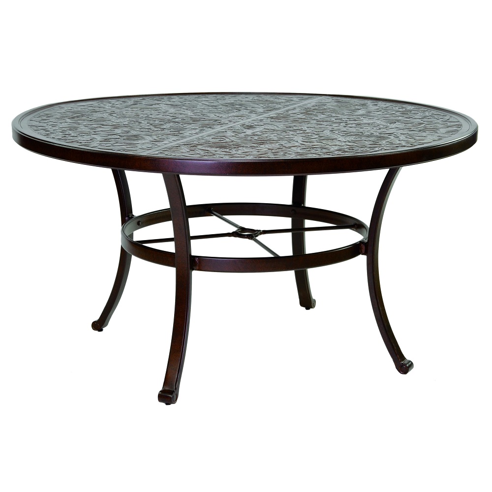 Castelle Vintage 54" Round Cast Top Dining Table - NCD54