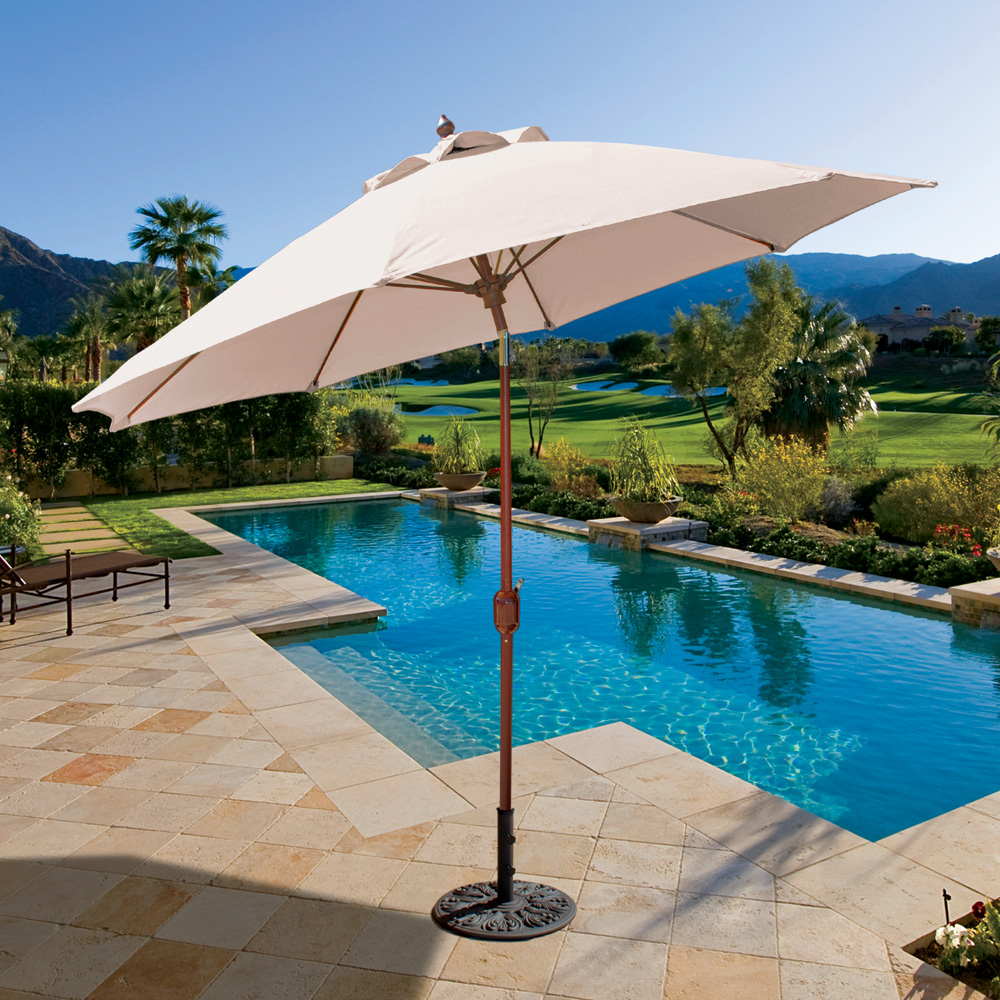 Galtech Galtech Aluminum 9 Foot Octagon Umbrella with Standard Auto Tilt - 736