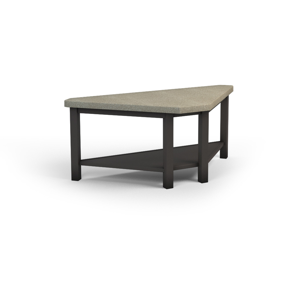 Homecrest Stonegate 37.5 Inch x 24 Inch Stonegate End Table/Corner Unit - 1310020SG