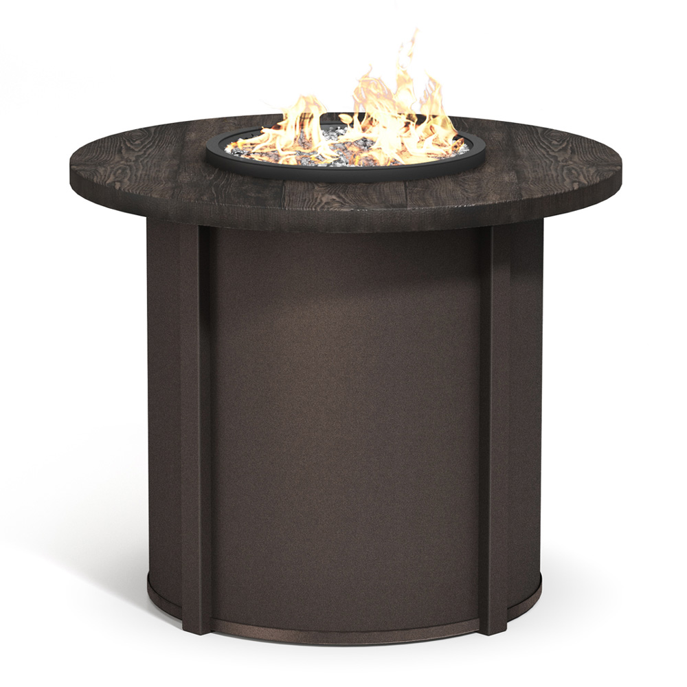 Homecrest Timber 42" Balcony Round Fire Pit - 42RTMFPTT-89RBC