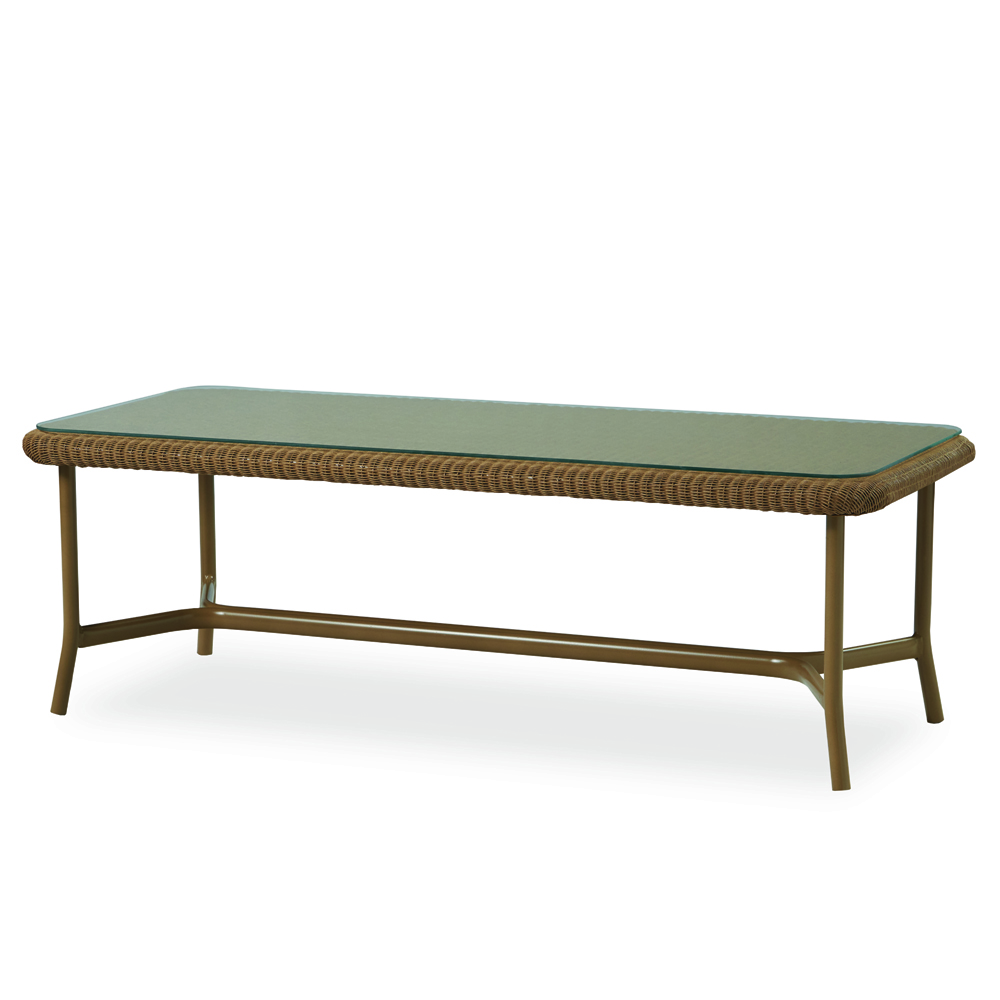 Lloyd Flanders Solstice 52" Rectangular Cocktail Table - 83044