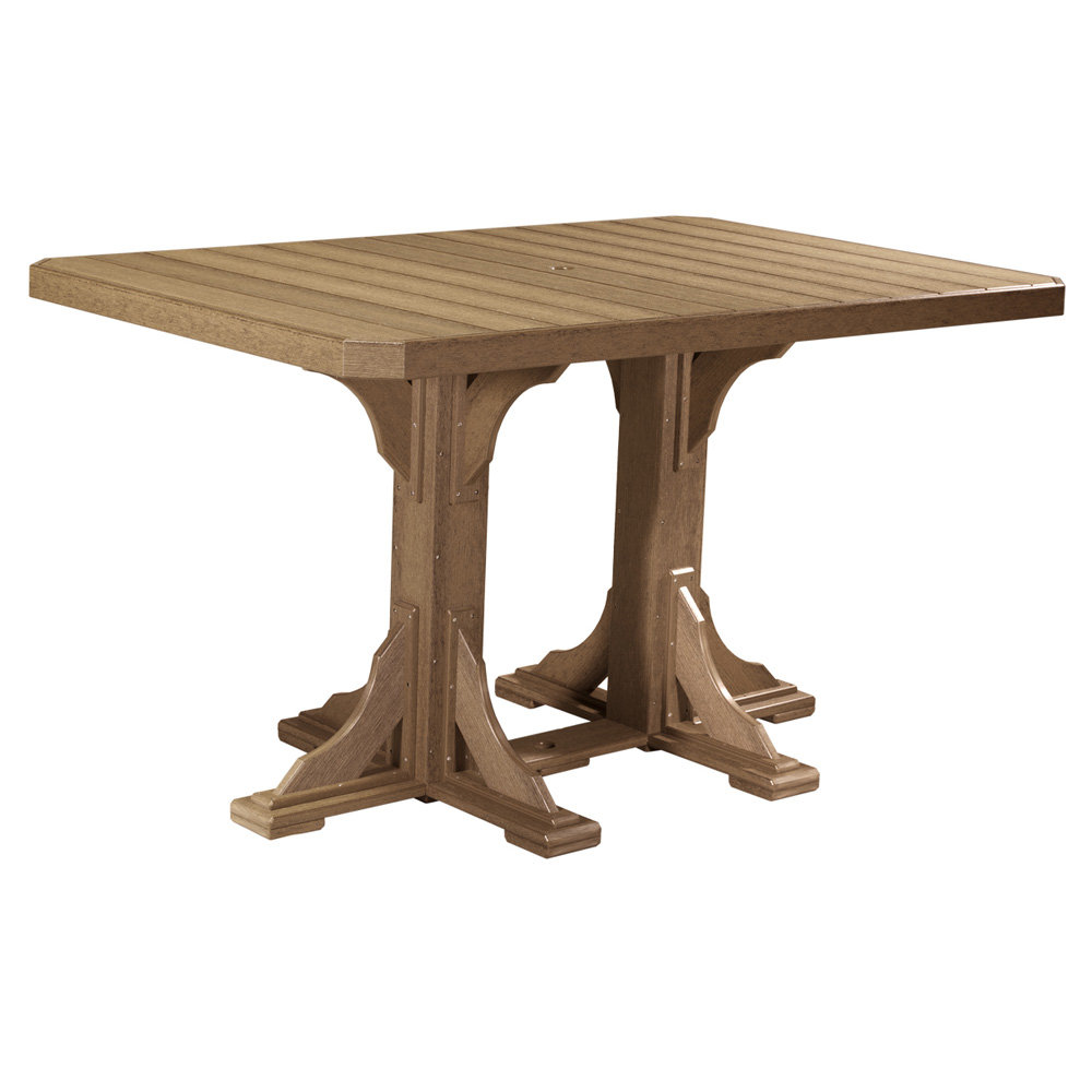 LuxCraft 4x6 Rectangular Bar Table - P46RTB