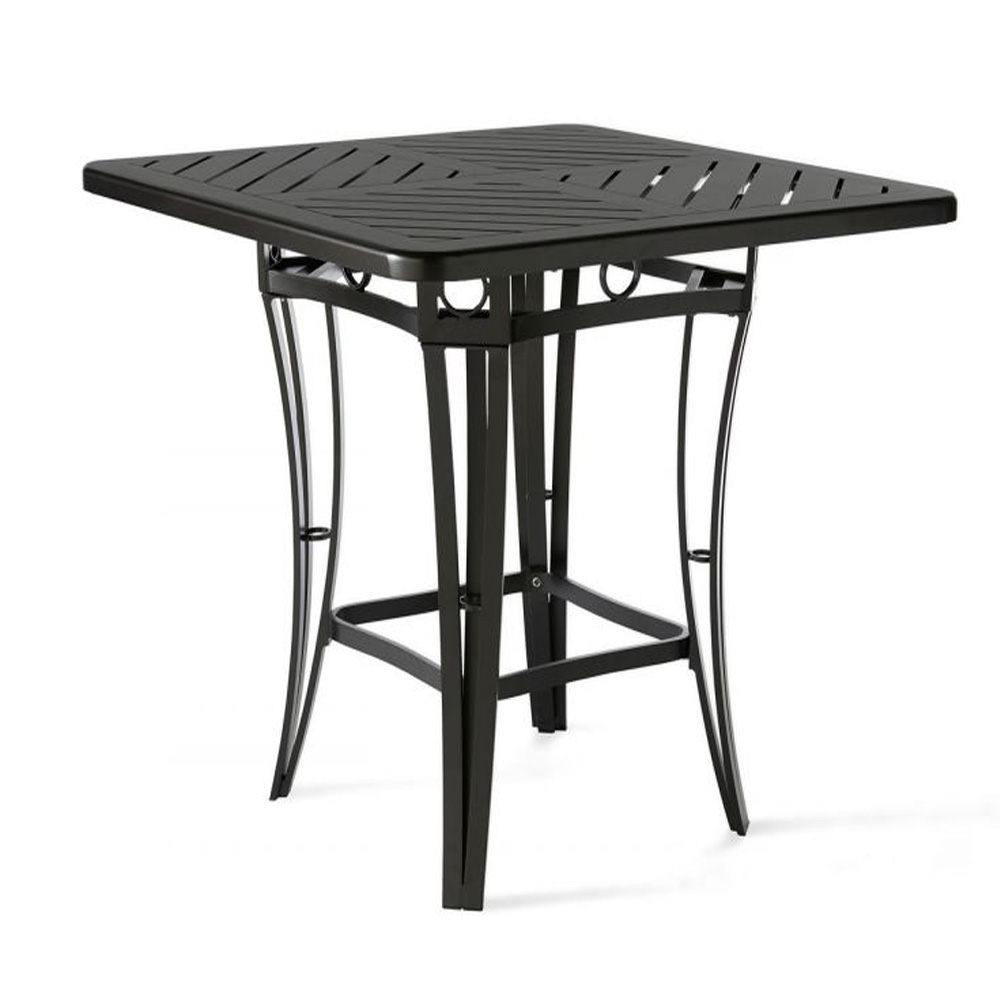 Mallin Salinas Slat 42" Square Bar Height Table - BB7742-F142