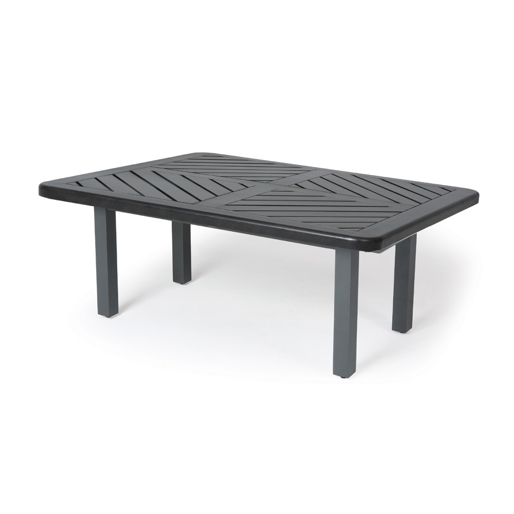 Mallin Trinidad F-Slat 50" x 28" Rectangular Coffee Table - BC3748-F250