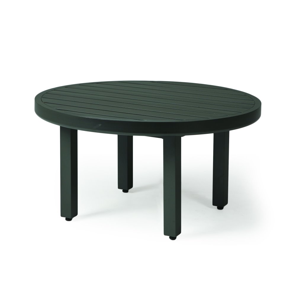 Mallin Trinidad Slat 36" Round Coffee Table - 3-C036