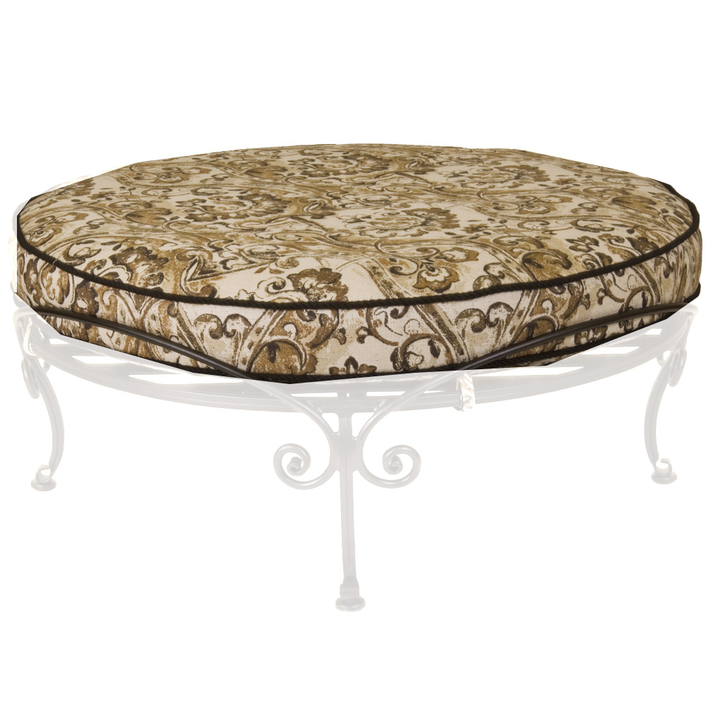 OW Lee Ashbury Round Ottoman Cushion - OW80-O