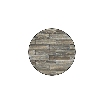 OW Lee Reclaimed Series 30 inch round Porcelain Tile Top - W-30
