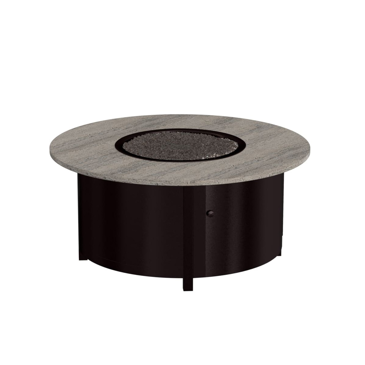OW Lee Volante 42" Round Occasional Height Aluminum Fire Pit - 5123-42RDO