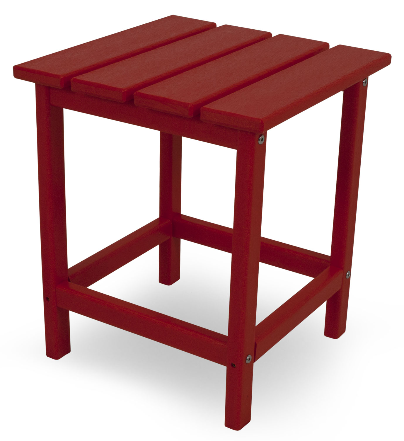 PolyWood Long Island 15 inch Square Side Table - ECT18