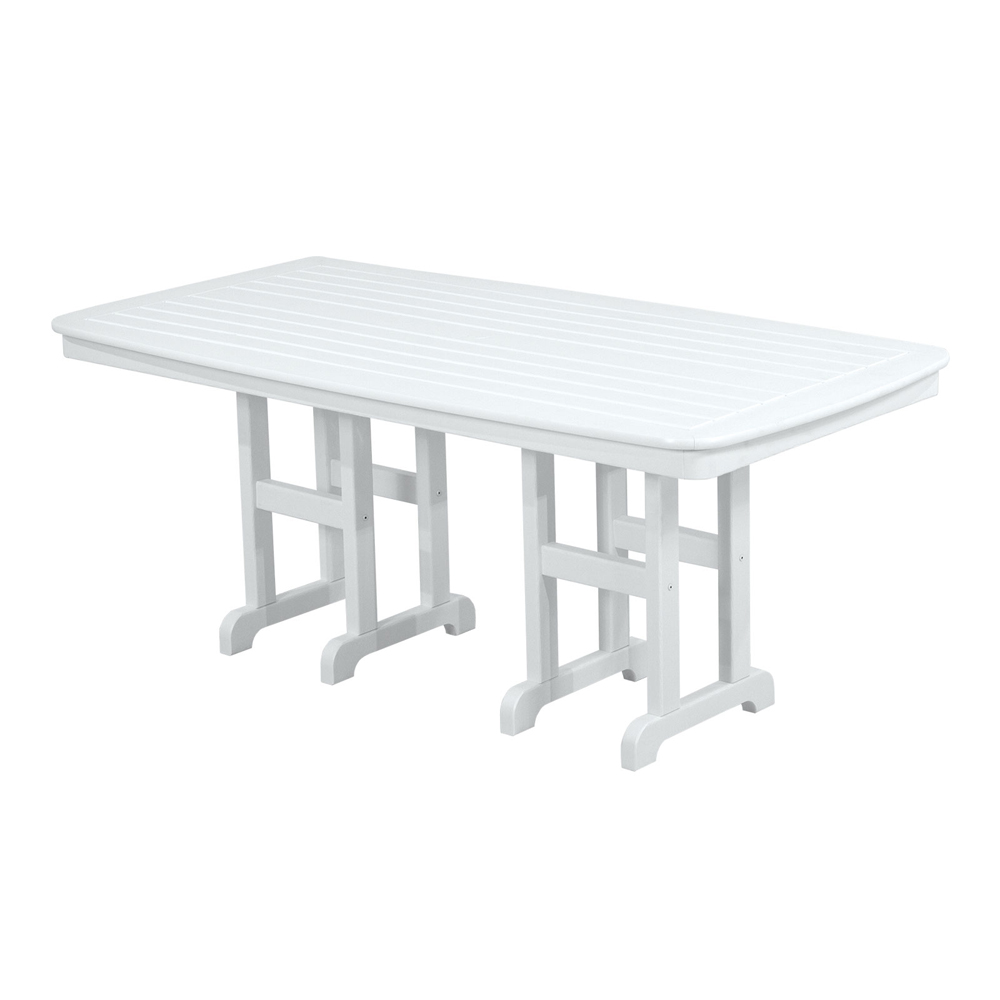PolyWood Nautical 37 inch by 72 inch Dining Table - NCT3772