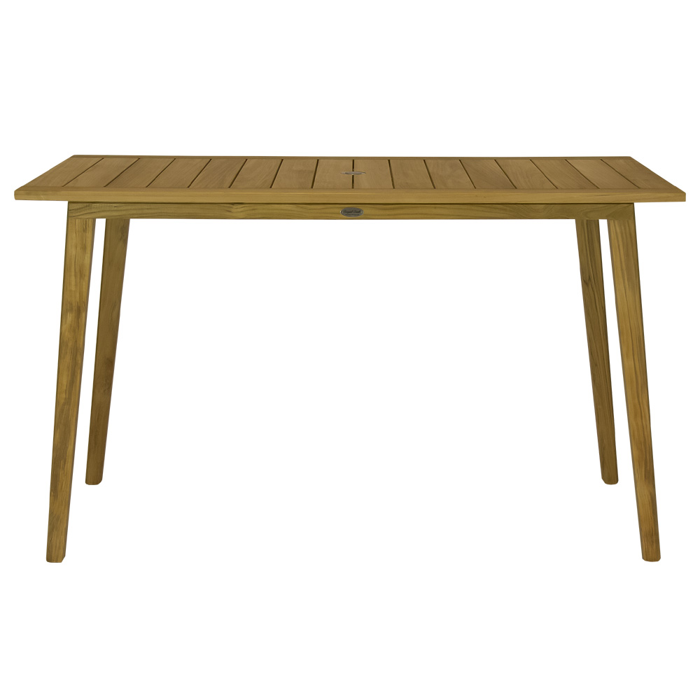 Royal Teak Admiral Bar Table - 32" x 65" - ADBT65