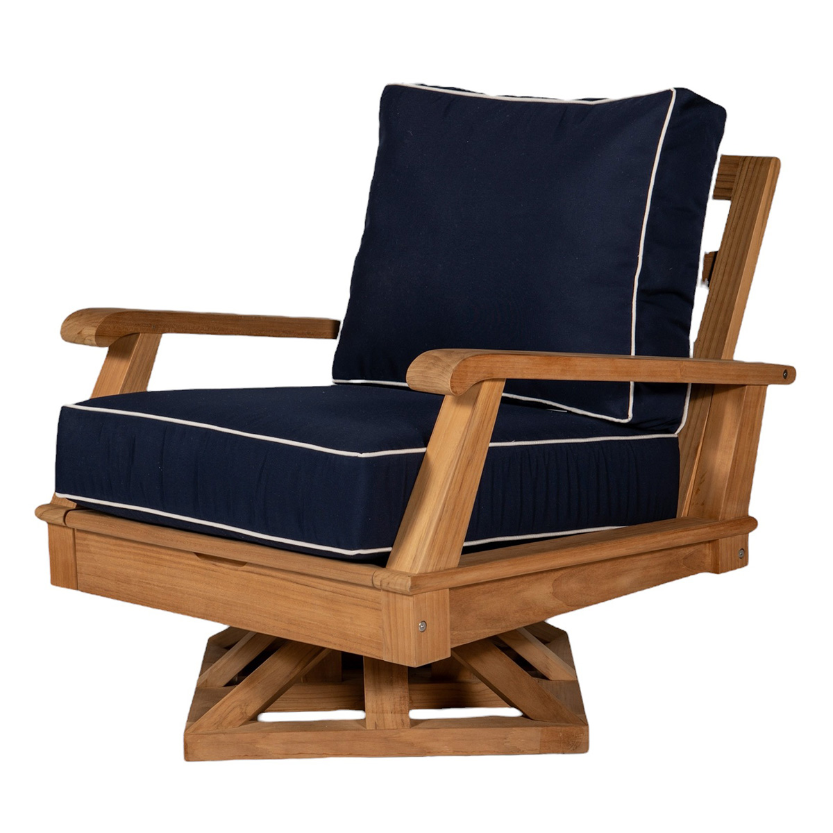 Royal Teak Miami Swivel Lounge Chair - MIASW