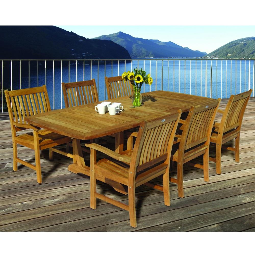 Royal Teak Avant Outdoor Dining Set for 6 - RT-AVANT-SET2