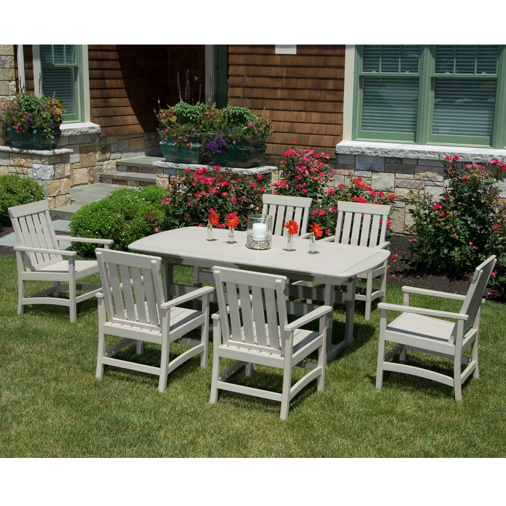Seaside Casual Hampton Dining Set for 6 - SC-HAMPTON-SET3