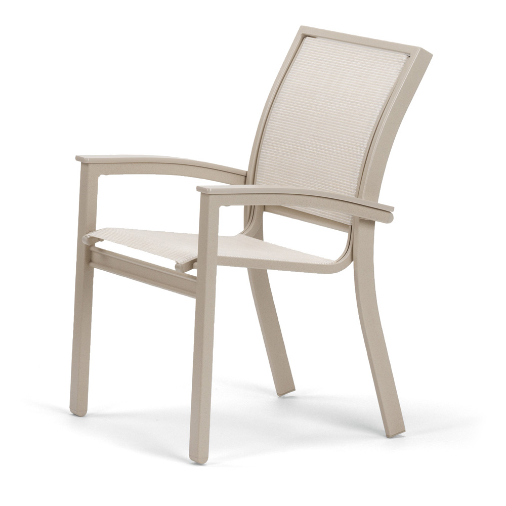 Telescope Casual Bazza MGP Aluminum Sling Stacking Cafe Chair