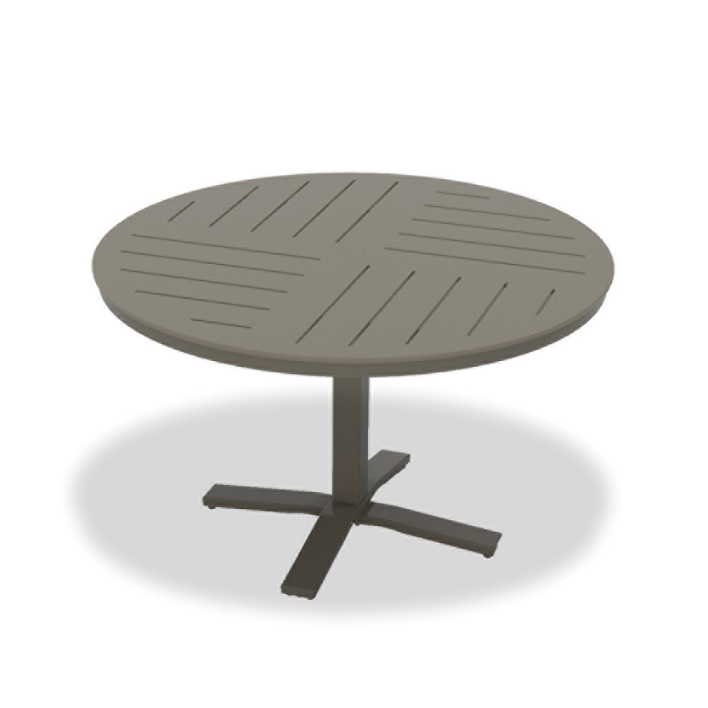 Telescope Casual MGP Dash 48" Round Dining Table with Pedestal Base - 28.5"H - TM80D-2X20
