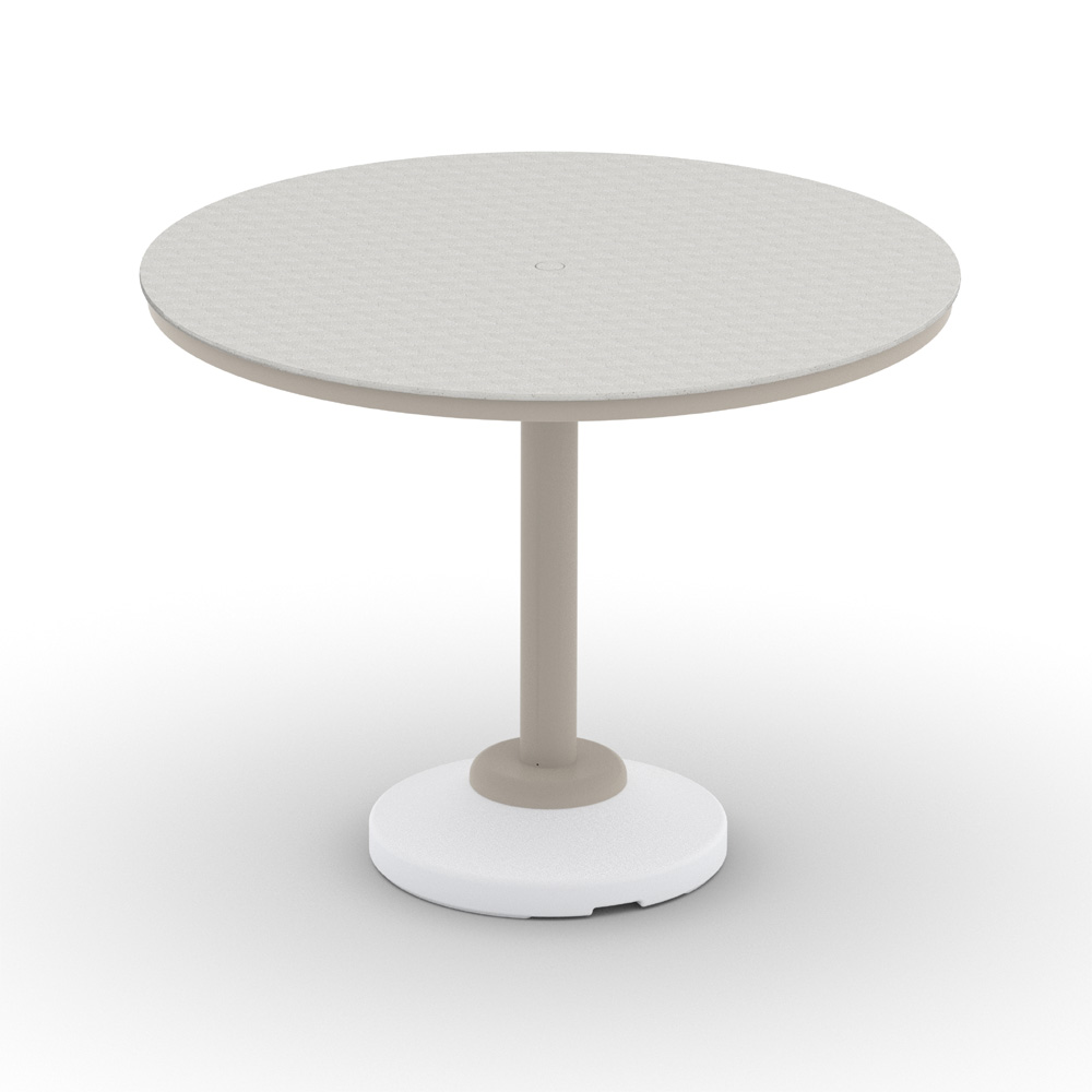 Telescope Casual Origins 54" Round Balcony Table with 120 lb Pedestal Base - CP60-3P50