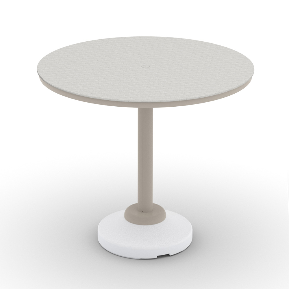 Telescope Casual Origins 54" Round Bar Table with 120 lb Pedestal Base - CP60-4P50