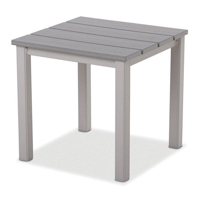 Telescope Casual Rustic Polymer 21" Square Table - 5000