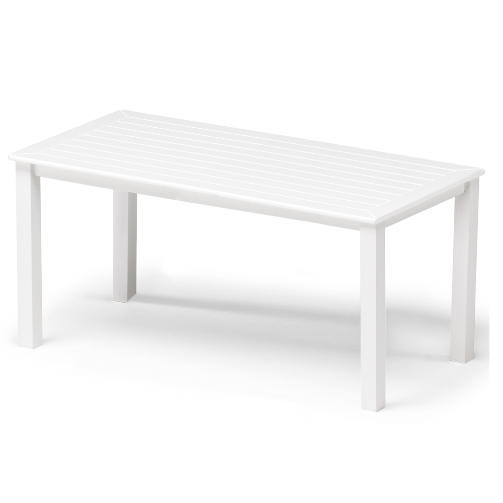 Telescope Casual Marine Grade Polymer 21" x 42" Rectangular Coffee Table  - 6M10