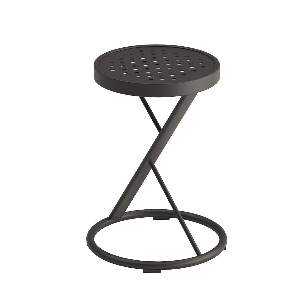 Tropitone Boulevard 14" Round Tea Table - 811994SB