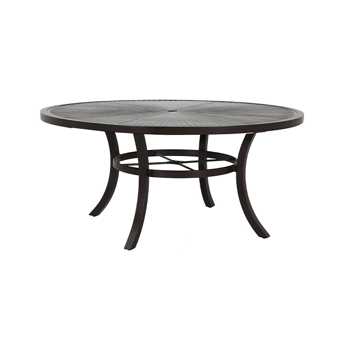 Tropitone Linea 54" Round Dining Umbrella Table - 262054U-28