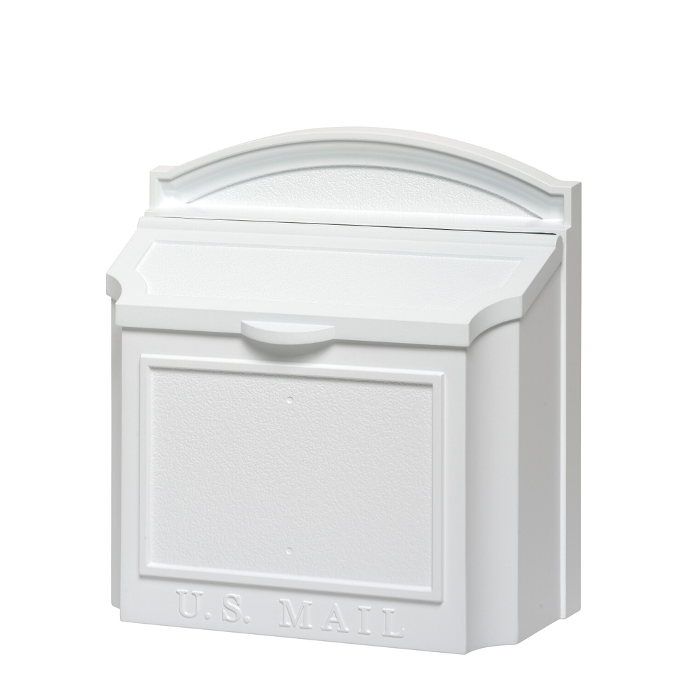 Whitehall Wall Mailbox in White