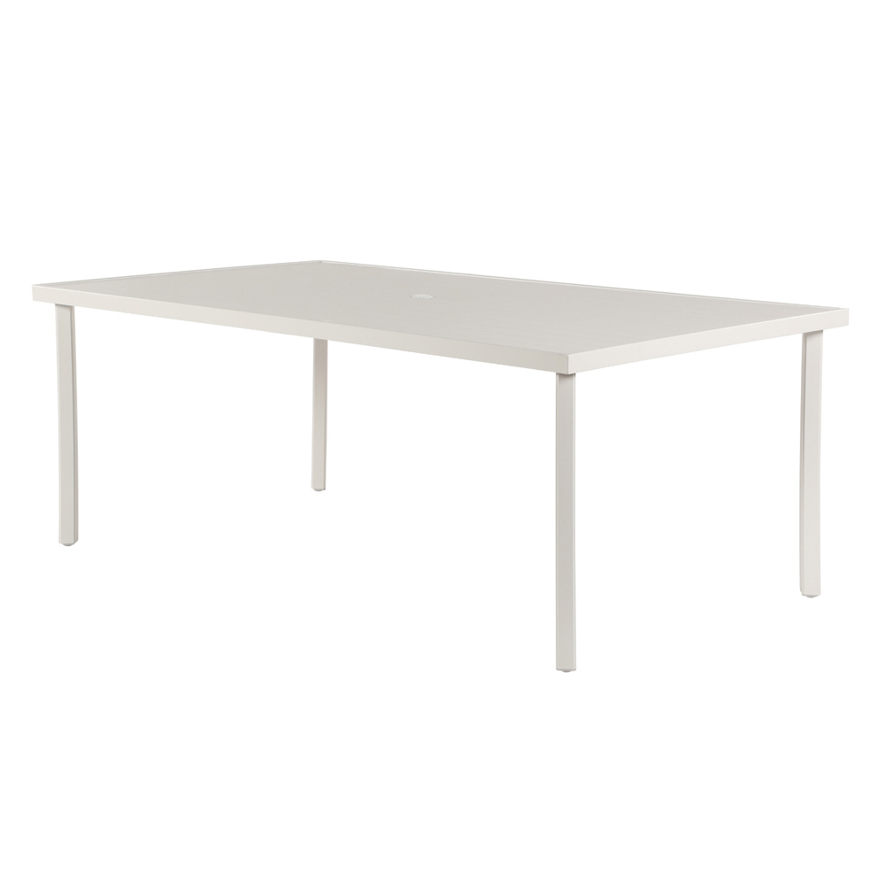 Windward Avalon Aluminum 42" x 76" Rectangular Dining Table - KD4276-04SAVU