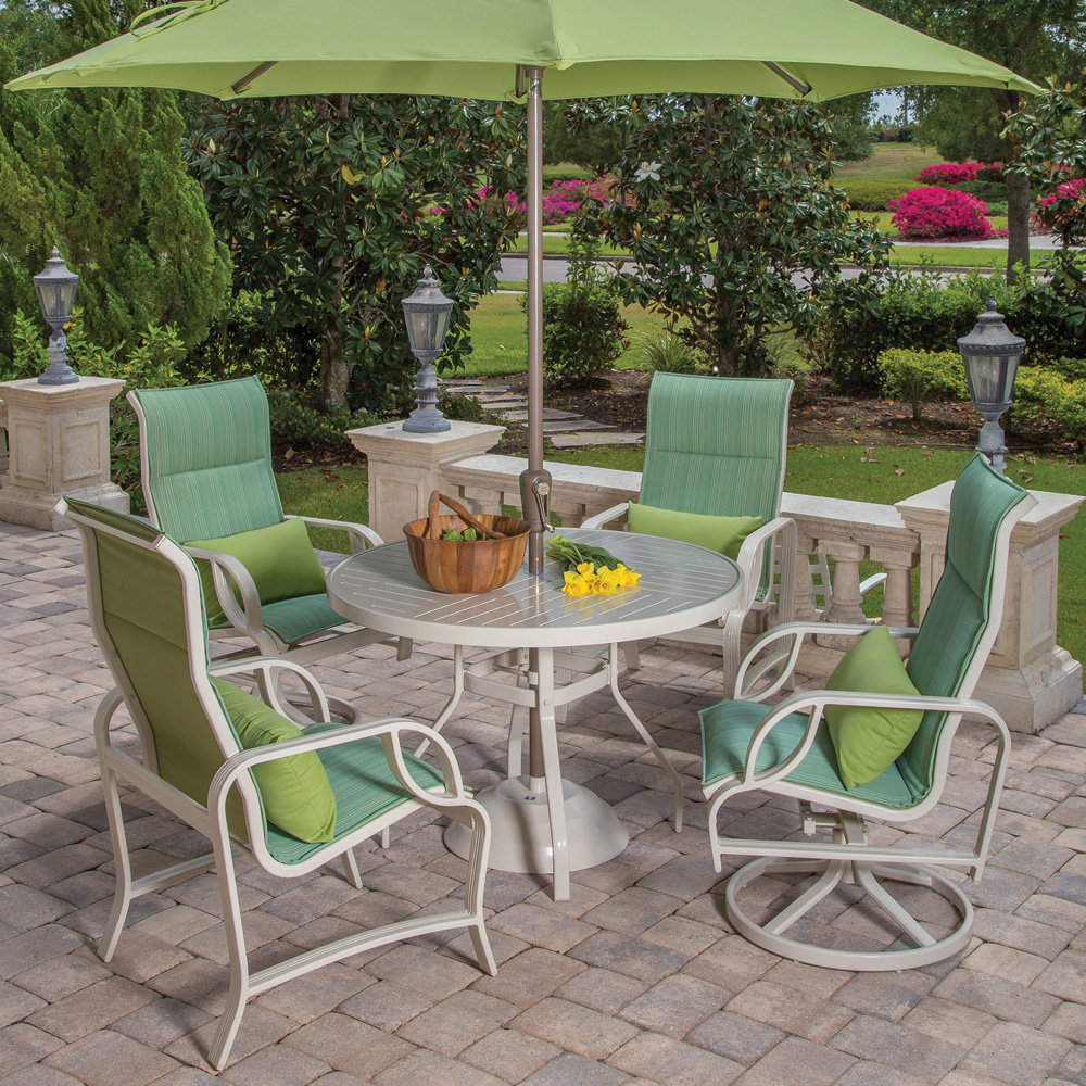 Windward Eclipse Sling Outdoor Dining Set for 4 - WW-ECLIPSE-SET3