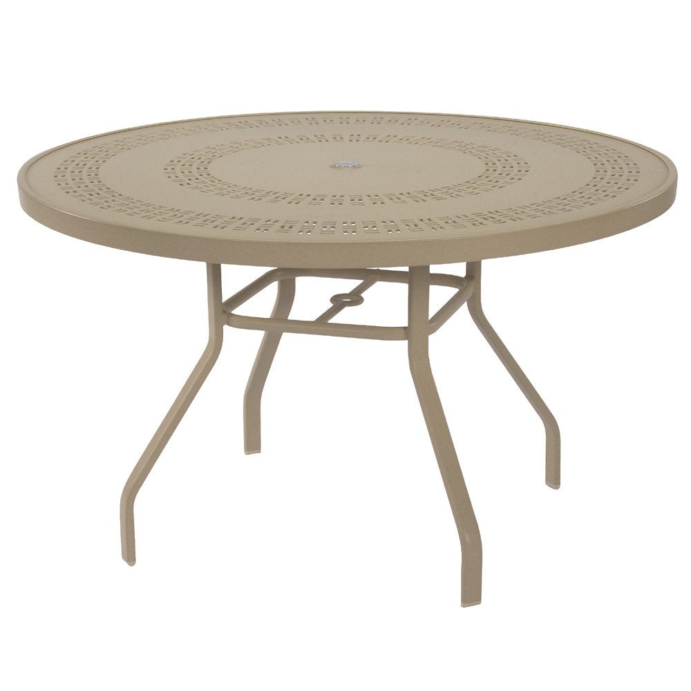Windward Mayan Aluminum 47" Round Dining Table - KD4718MYNU