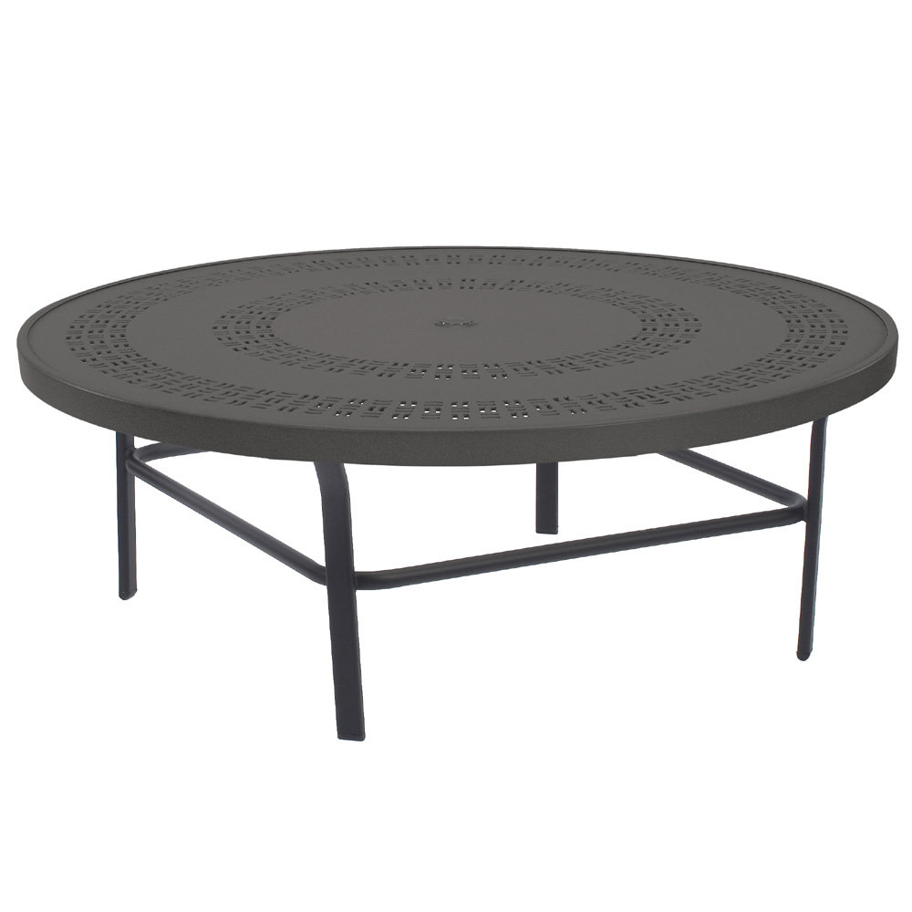 Windward Mayan Aluminum 42" Round Conversation Table - WT4218CDMYNU